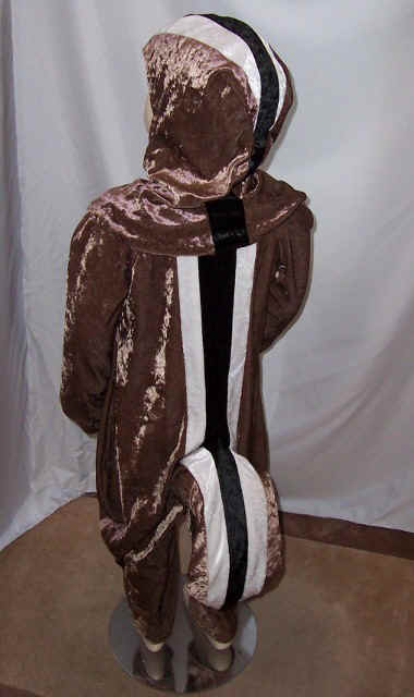 Chipmunk costume - Back view