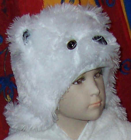 White teddy Bear Costume - Child