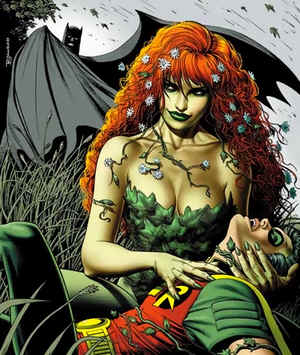 Poison Ivy comic book cartoon