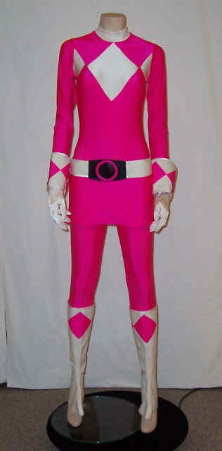 Pink Power ranger - Pterodactyl Zord