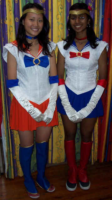 Sailor Moon and Sailor Venus